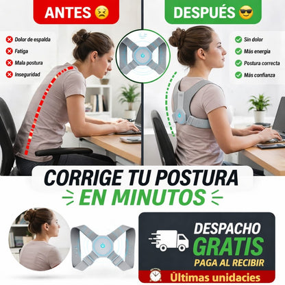 🔥🔥OFERTA LIMITADA  👉Corrige tu postura en minutos 😎I Corrector  inteligente🔥