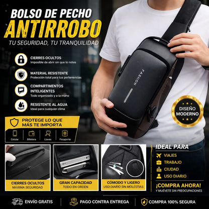 🔥🔥OFERTA LIMITADA   👉BOLSO ANTIRROBO: La protección que Necesitas con Estilo✨