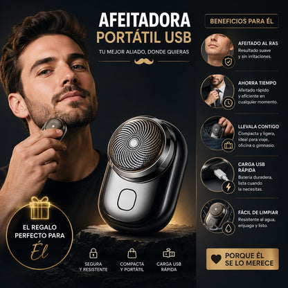 MINI AFEITADORA COMPACTA
