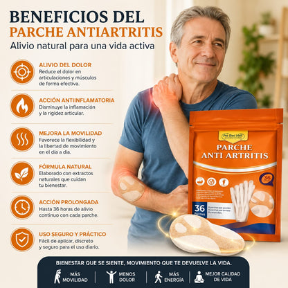 👉 Alivia el Dolor de Rodillas y Articulaciones en Minutos 🔥🔥🔥  M - PARCHES PARA DOLOR DE ARTRITIS X3 CAJAS