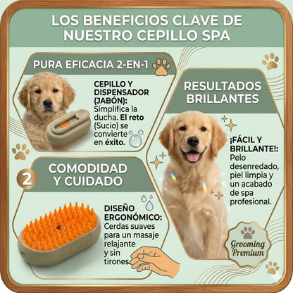 🔥Cepillo Vapor Recargable para Mascotas